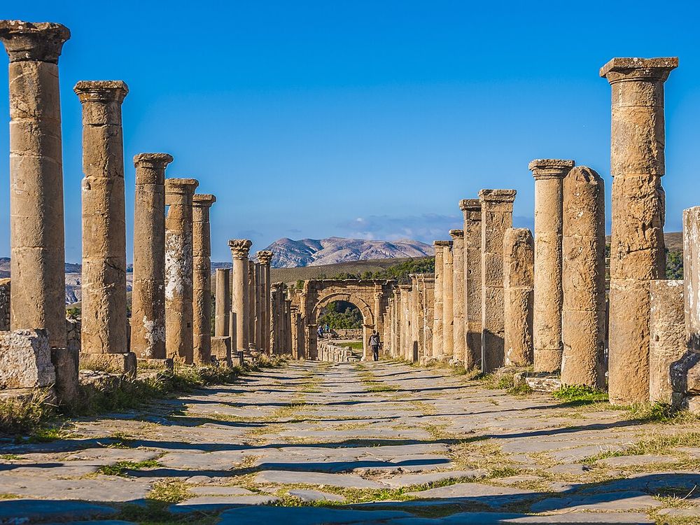 Djemila, Perto de Sétif