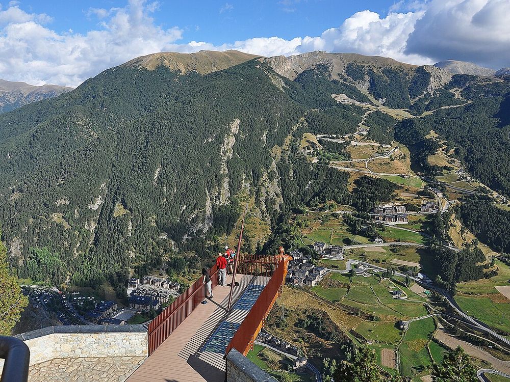 Il belvedere di Roc del Quer, Canillo