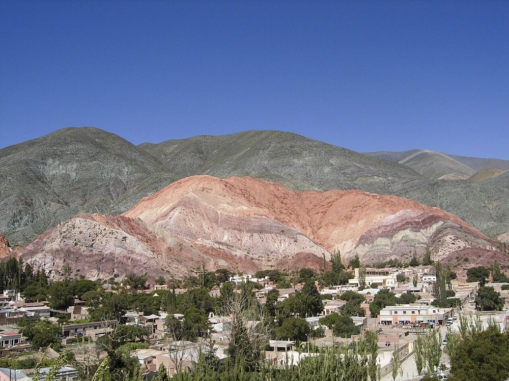 El Turó de les Set Colors, Purmamarca, Jujuy