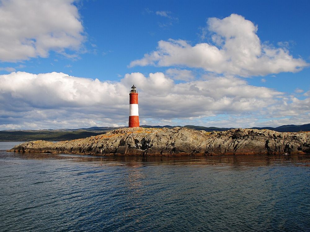 El far de Les Eclaireurs, Canal de Beagle, Ushuaia