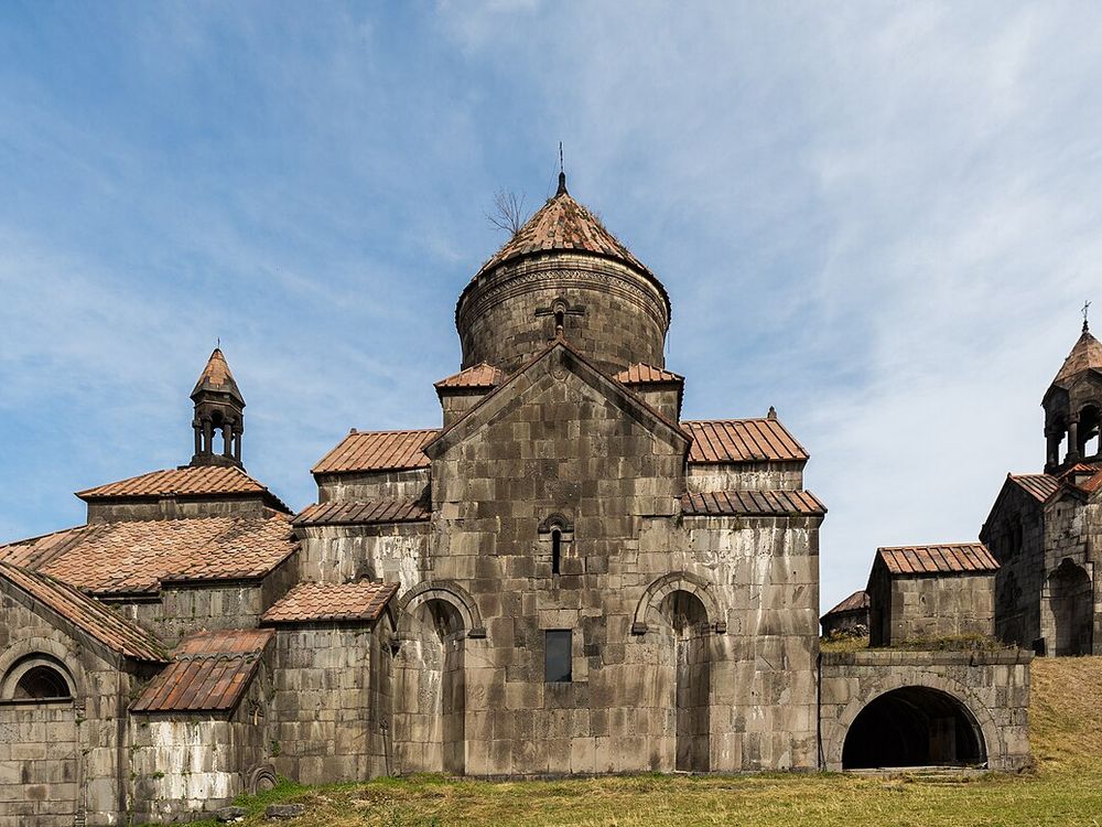 El monasterio de Haghpat, Lori, sobre el cañón del Debed