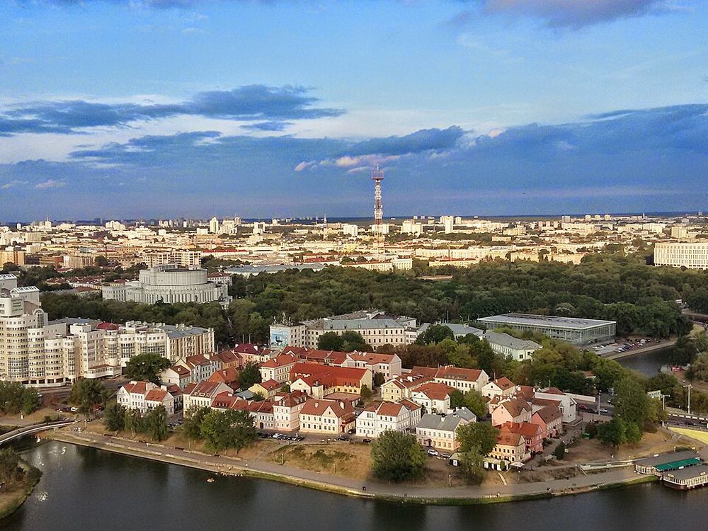De Drievuldigheidsvoorstad en de Svislatsj, Minsk