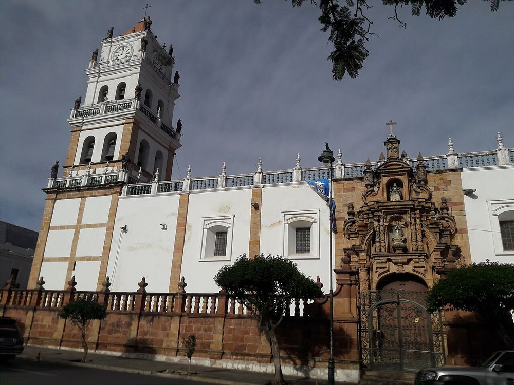 La cattedrale sulla piazza principale, Sucre