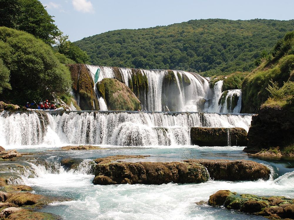 Štrbački buk, Nationalpark Una, bei Bihać