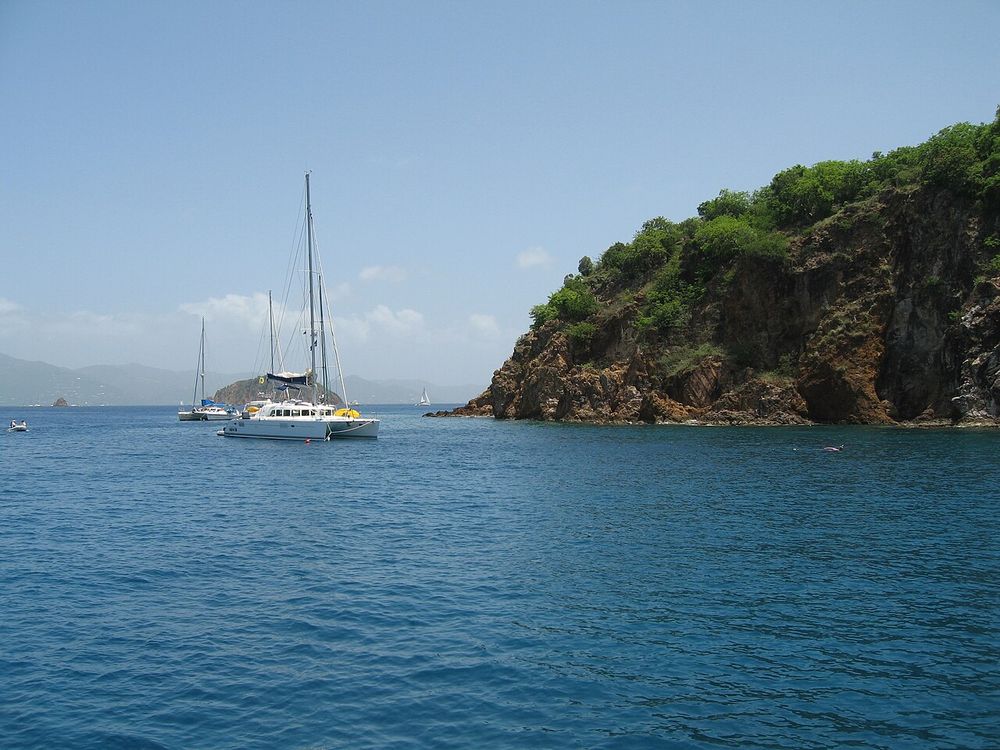 Las cuevas de Treasure Point, Norman Island