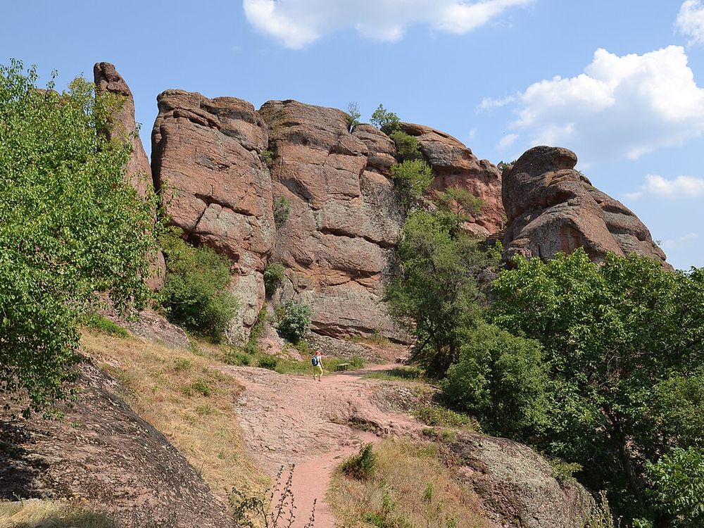 Rochas de Belogradchik, Noroeste, perto da fronteira com a Sérvia