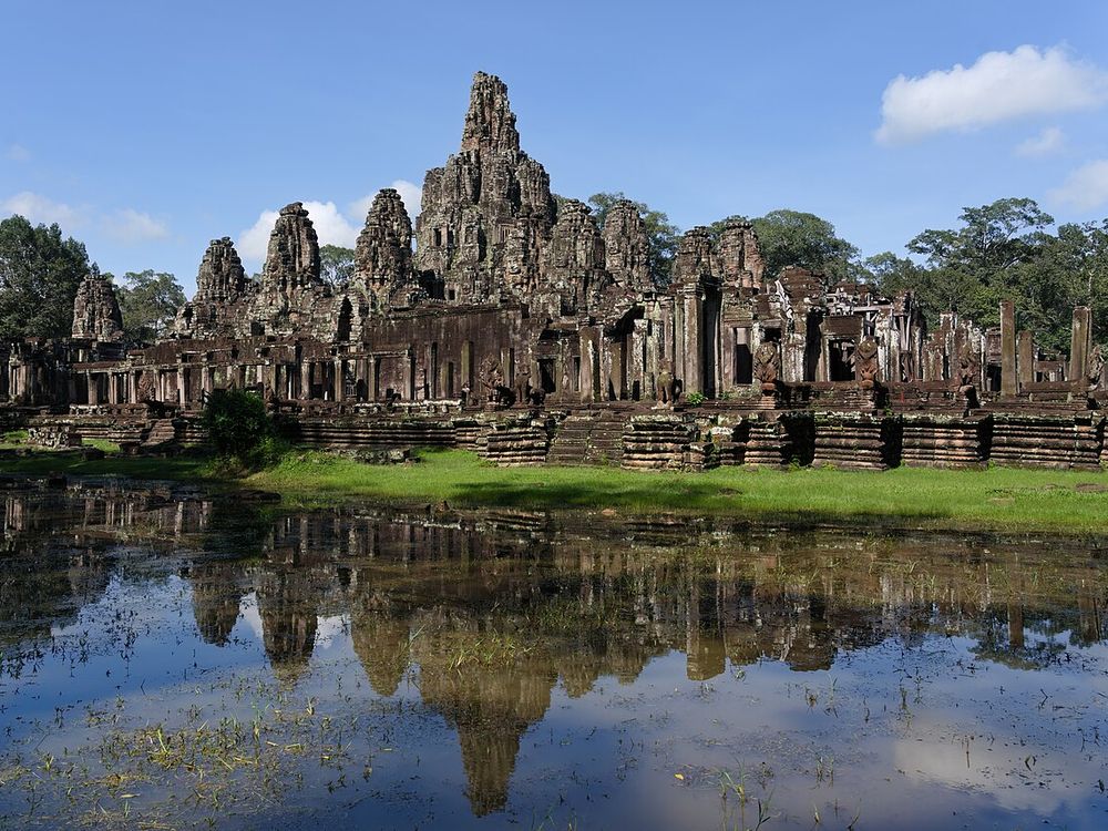 El Bayón, Angkor Thom, cerca de Siem Reap