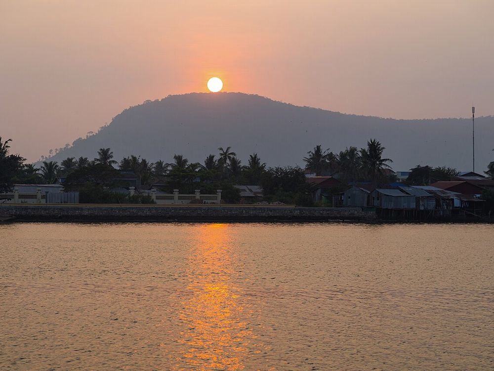 La ribera de Kampot, Kampot