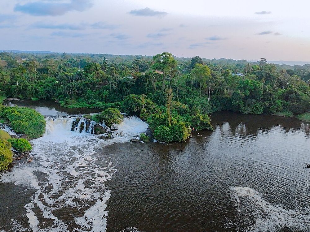 Le cascate della Lobé, A sud di Kribi