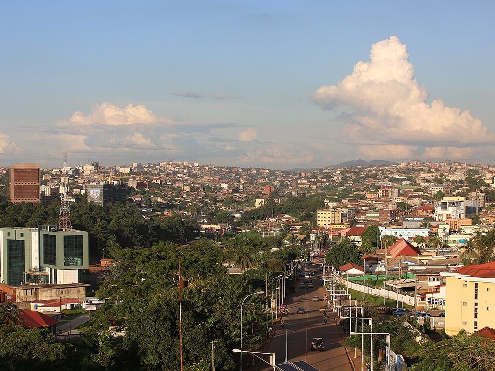 Yaoundé dal Monumento della Riunificazione, Yaoundé