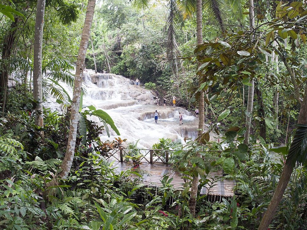 Dunn's River Falls, Ocho Rios, Giamaica