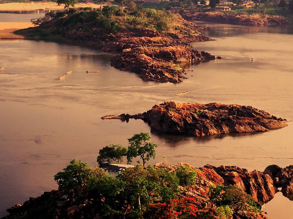 Il fiume Oubangui, Bangui