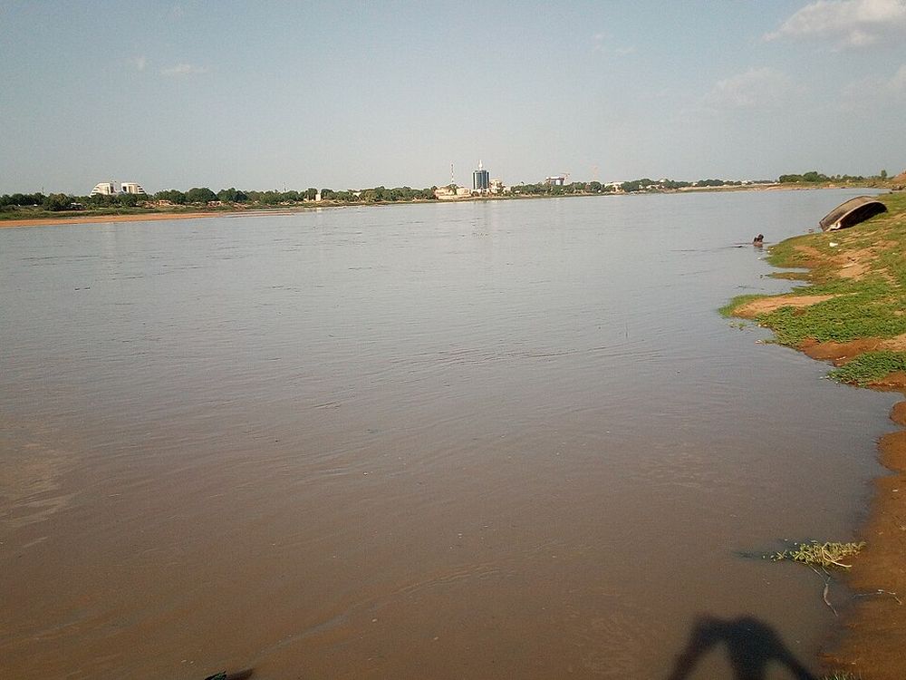 O rio Chari, N'Djamena