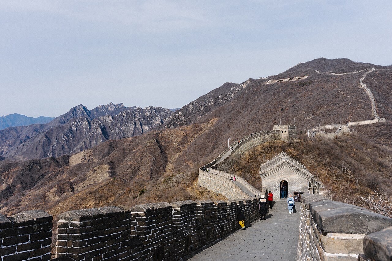 The Great Wall at Mutianyu, Huairou, about two hours away
