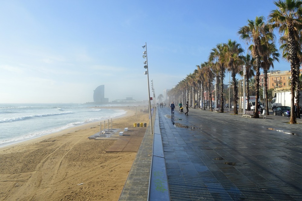 Barceloneta beach, Barceloneta