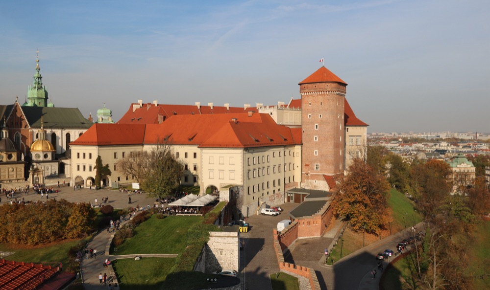 Wawel Castle, Wawel Hill, above the Vistula