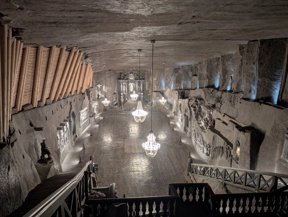 The Wieliczka Salt Mine, Wieliczka, a short trip out of the city