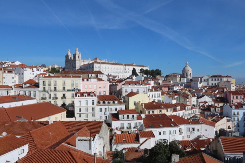 Alfama from Santa Luzia, Alfama