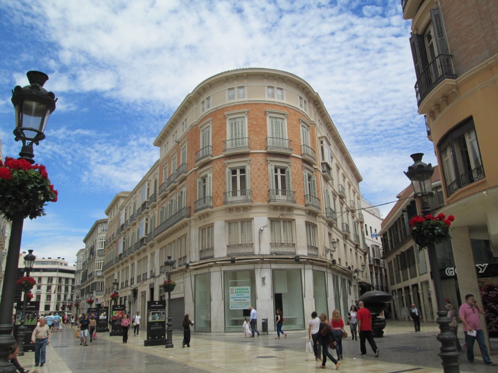 Calle Larios and the Picasso Museum, Old town