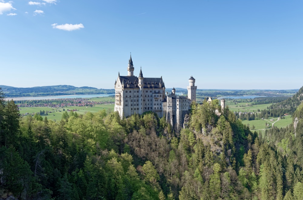 Neuschwanstein Castle, Schwangau, a day trip