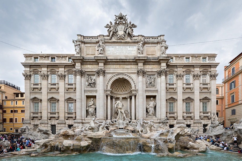 The Trevi Fountain, Piazza di Trevi