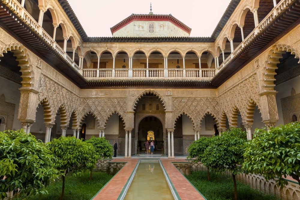 The Real Alcazar, Old town, beside the cathedral