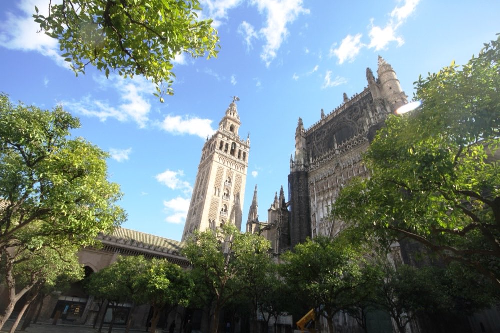 The Cathedral and the Giralda, Old town