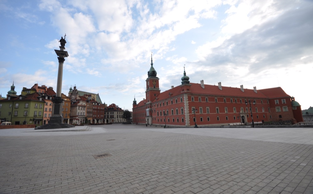 Castle Square and the Royal Castle, Old Town, Warsaw