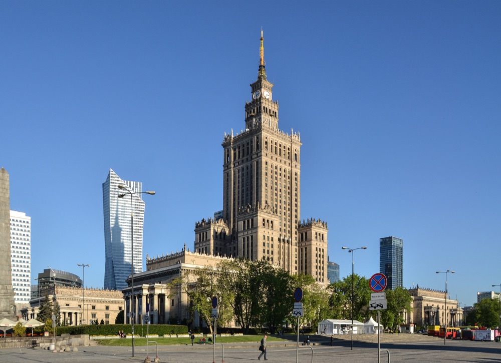 Palace of Culture and Science, City centre