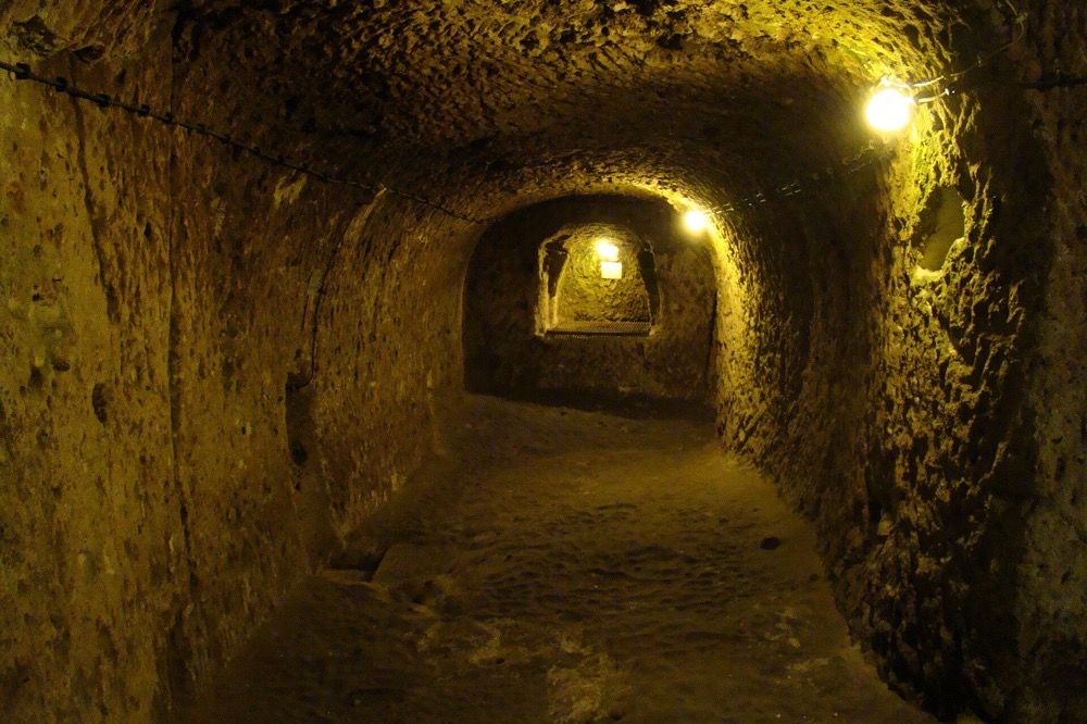 Derinkuyu underground city, South of Nevsehir