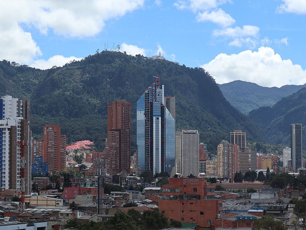 Monserrate i el centre de Bogotà, Bogotà