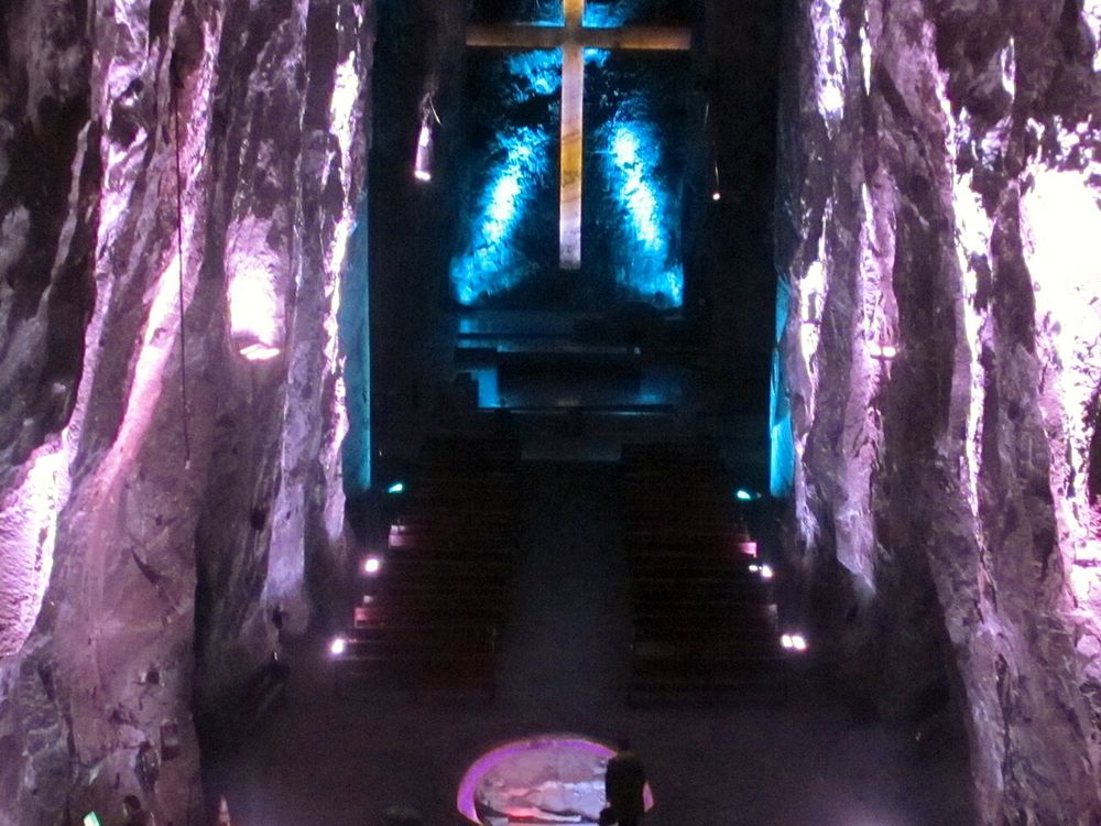 La Catedral de Sal de Zipaquirá, A una hora al nord de Bogotà