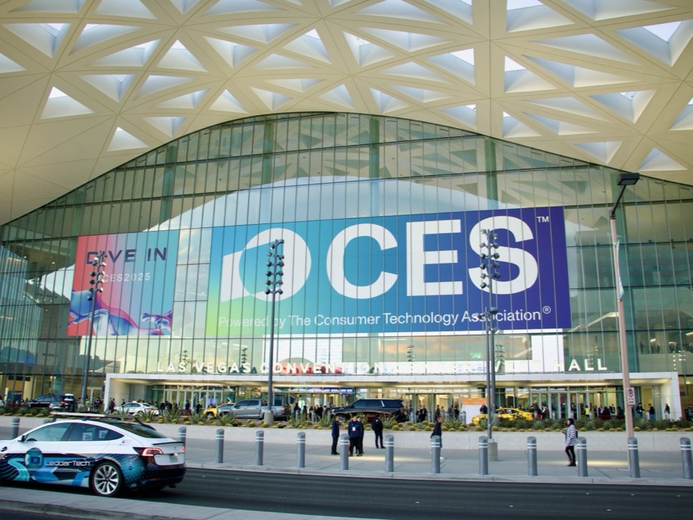The West Hall of the Las Vegas Convention Center during CES 2025