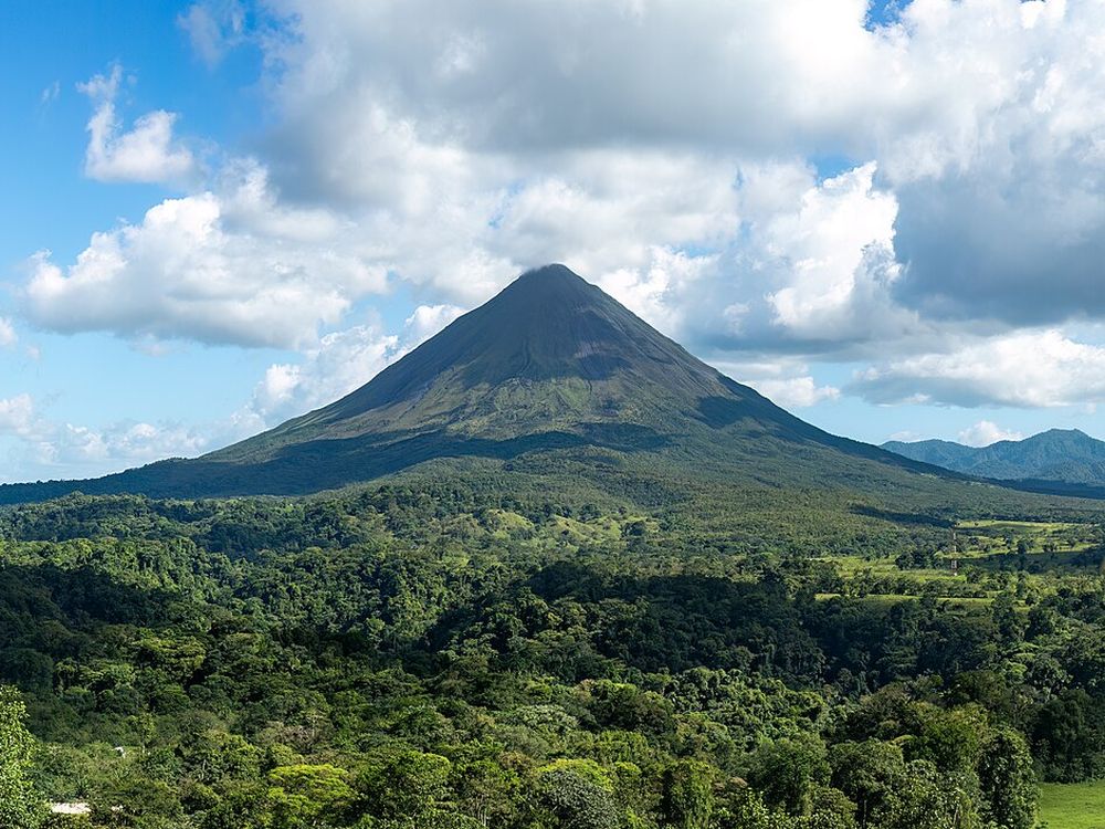 Il vulcano Arenal, La Fortuna