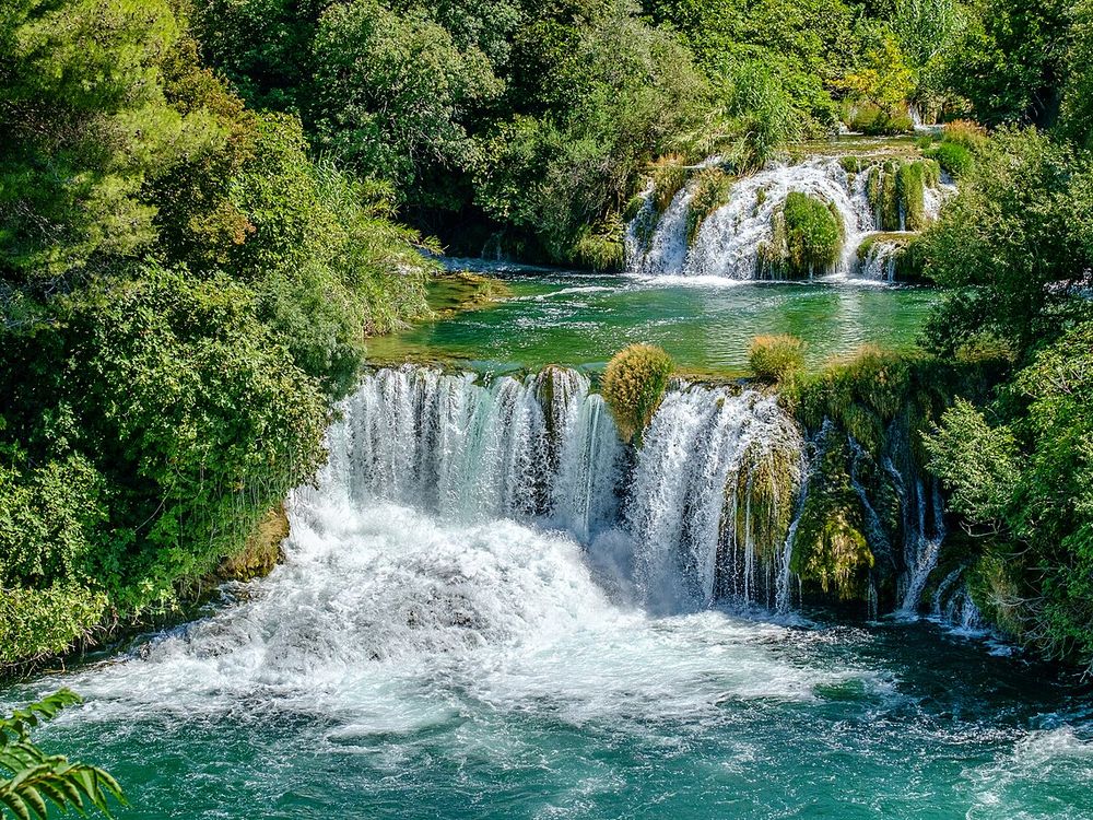 Skradinski buk, Parco nazionale del Krka, Vicino a Sebenico