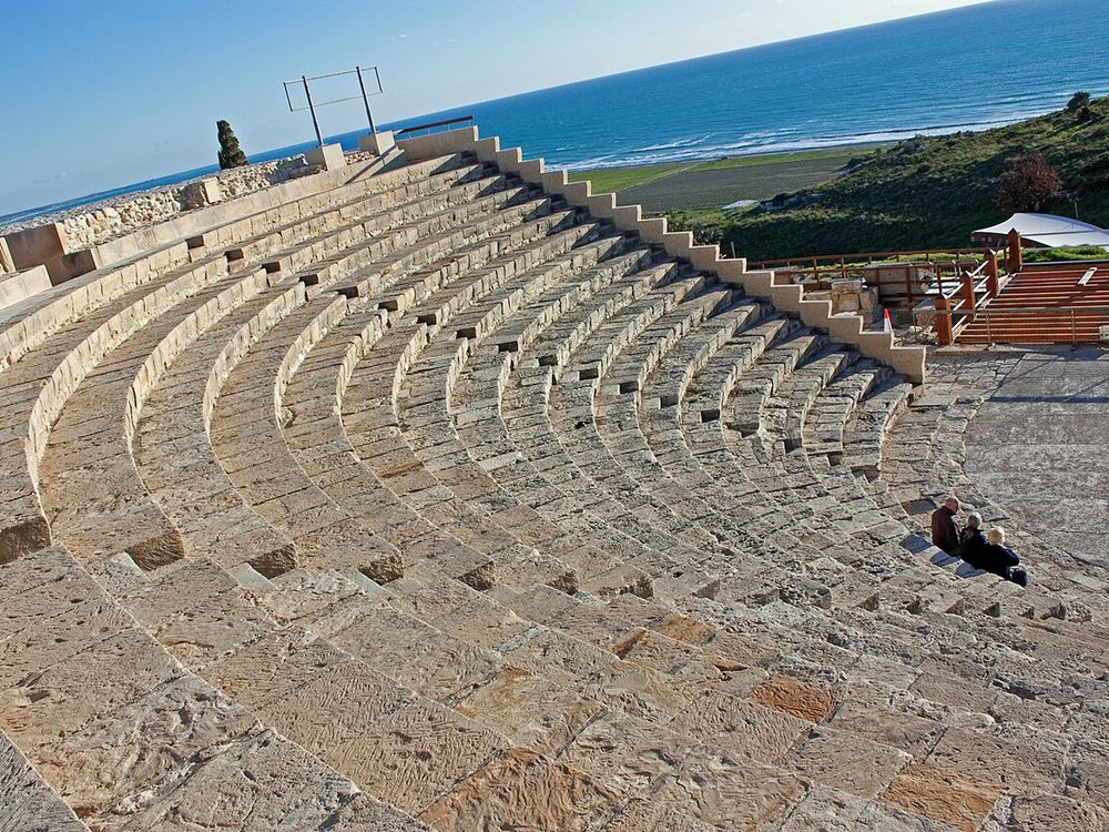 Il teatro di Kourion, A ovest di Limassol