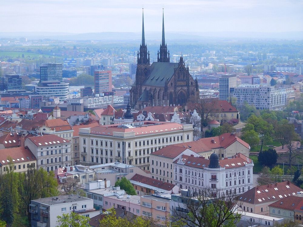 La colina de Petrov y la catedral, Brno