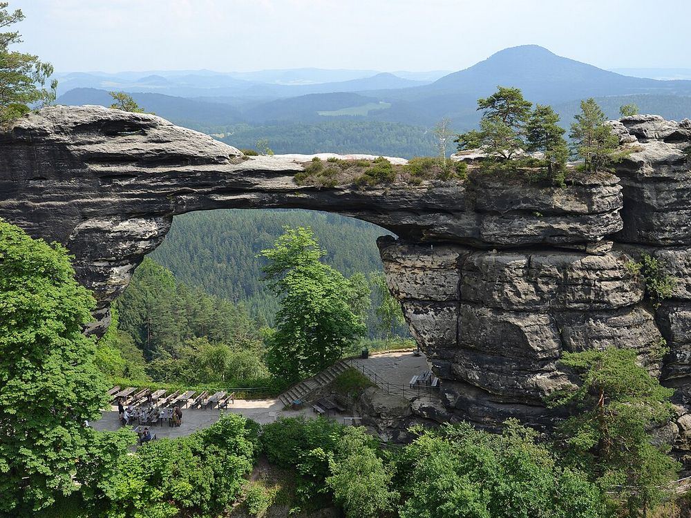 Pravčická brána, Parque nacional de la Suiza Bohemia