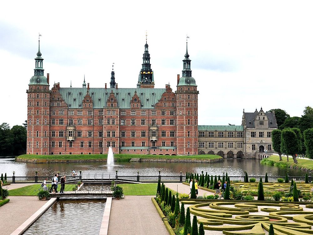 El castillo de Frederiksborg, Hillerod