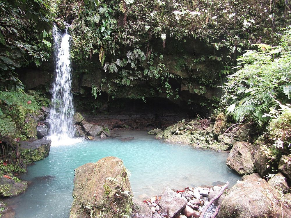 Emerald Pool, Parco nazionale di Morne Trois Pitons