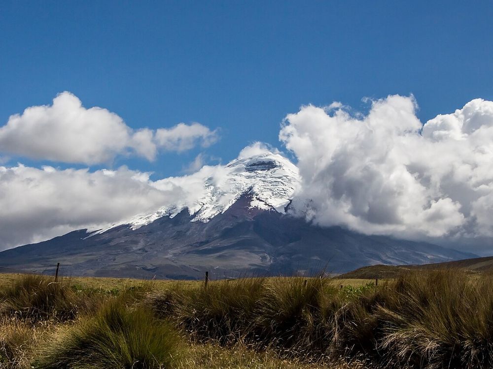 El Parque Nacional Cotopaxi, Al sur de Quito