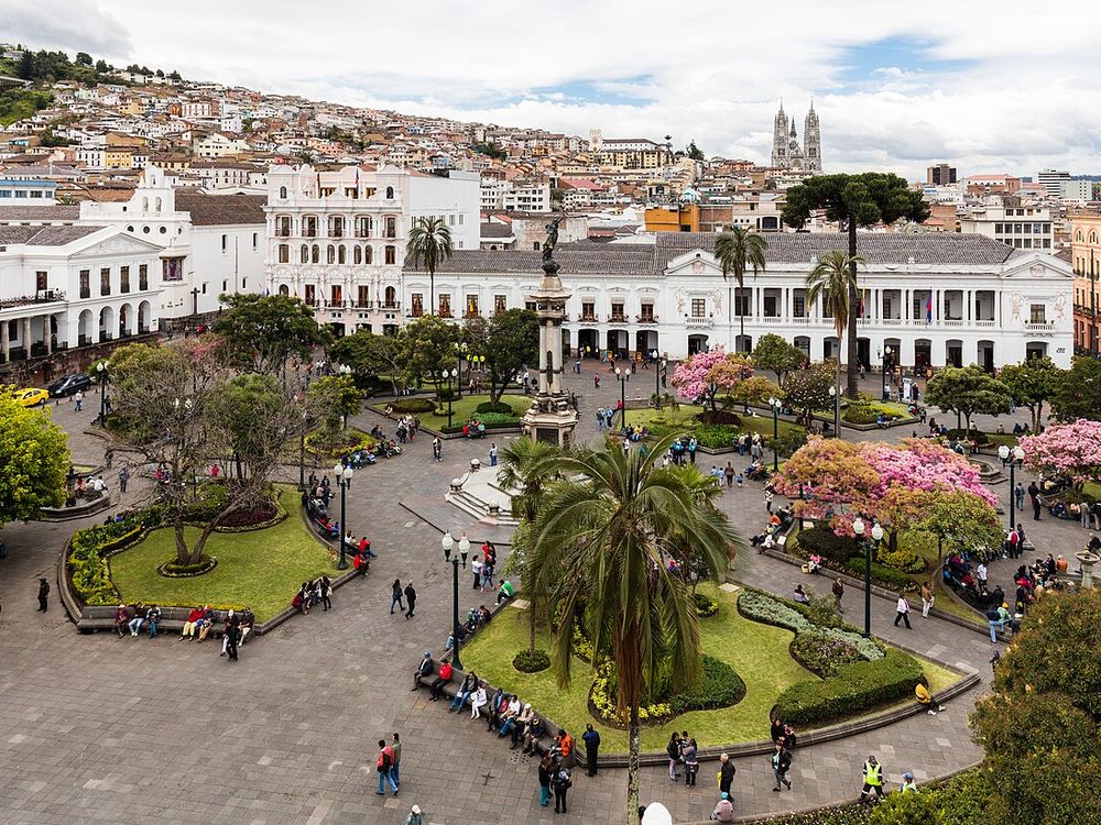 La Plaza Grande y el centro histórico, Quito