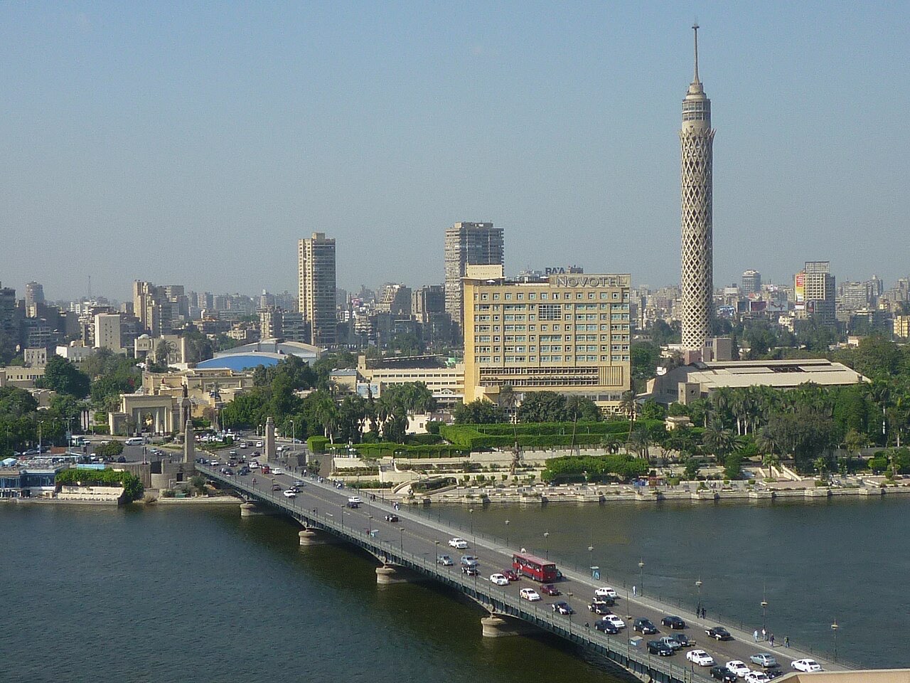 Cairo Tower, Gezira island