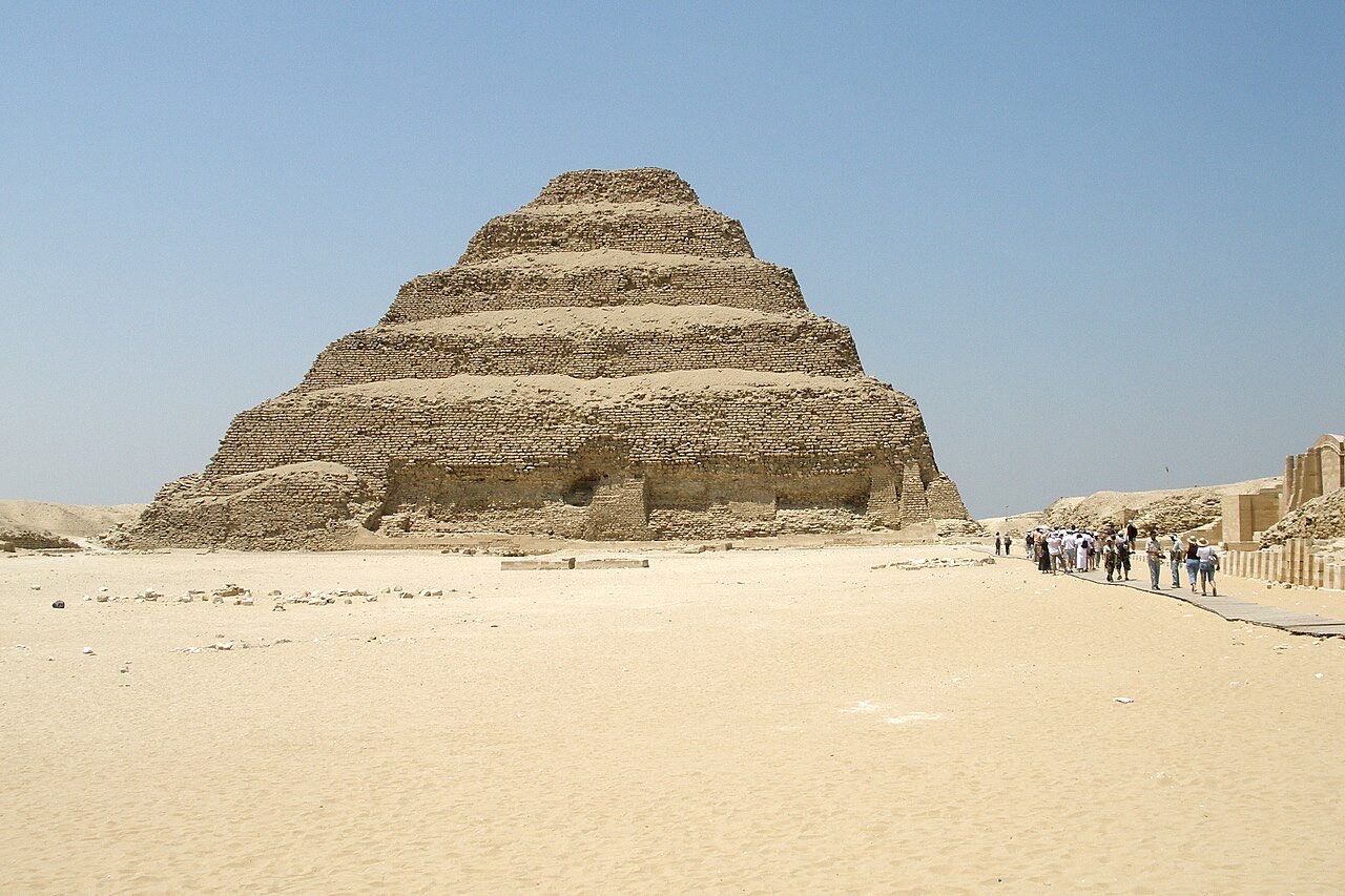 Saqqara and the Step Pyramid, South of Giza