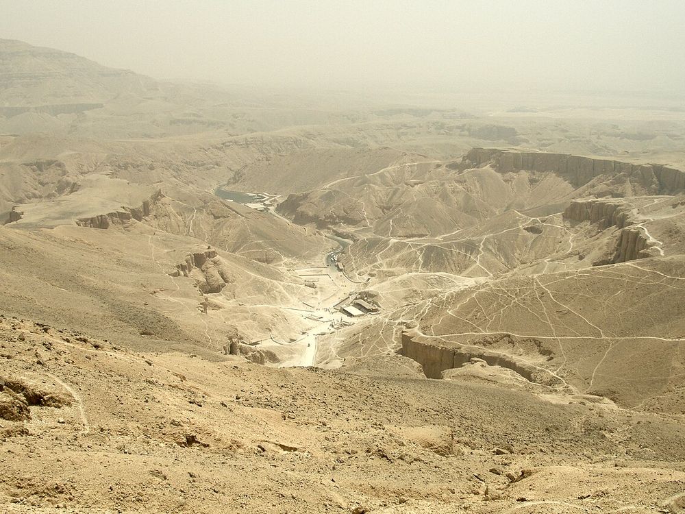La Vall dels Reis, Riba oest, Luxor