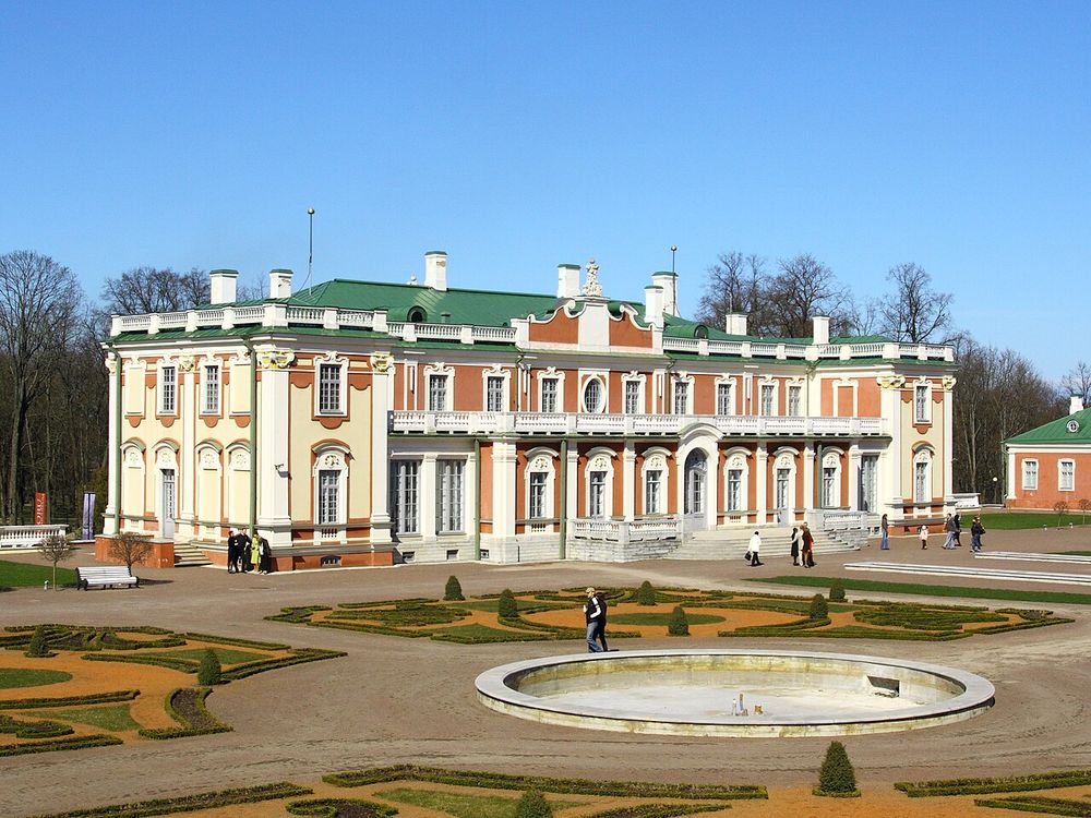 El palacio y el parque de Kadriorg, Tallin