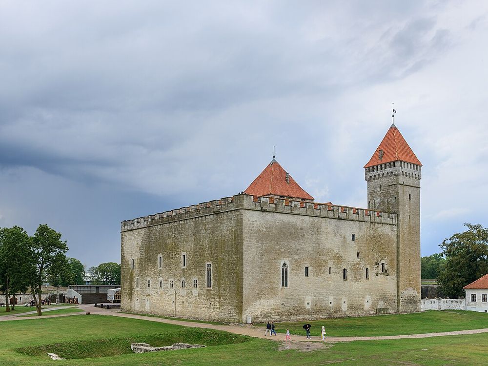El castillo de Kuressaare, Saaremaa