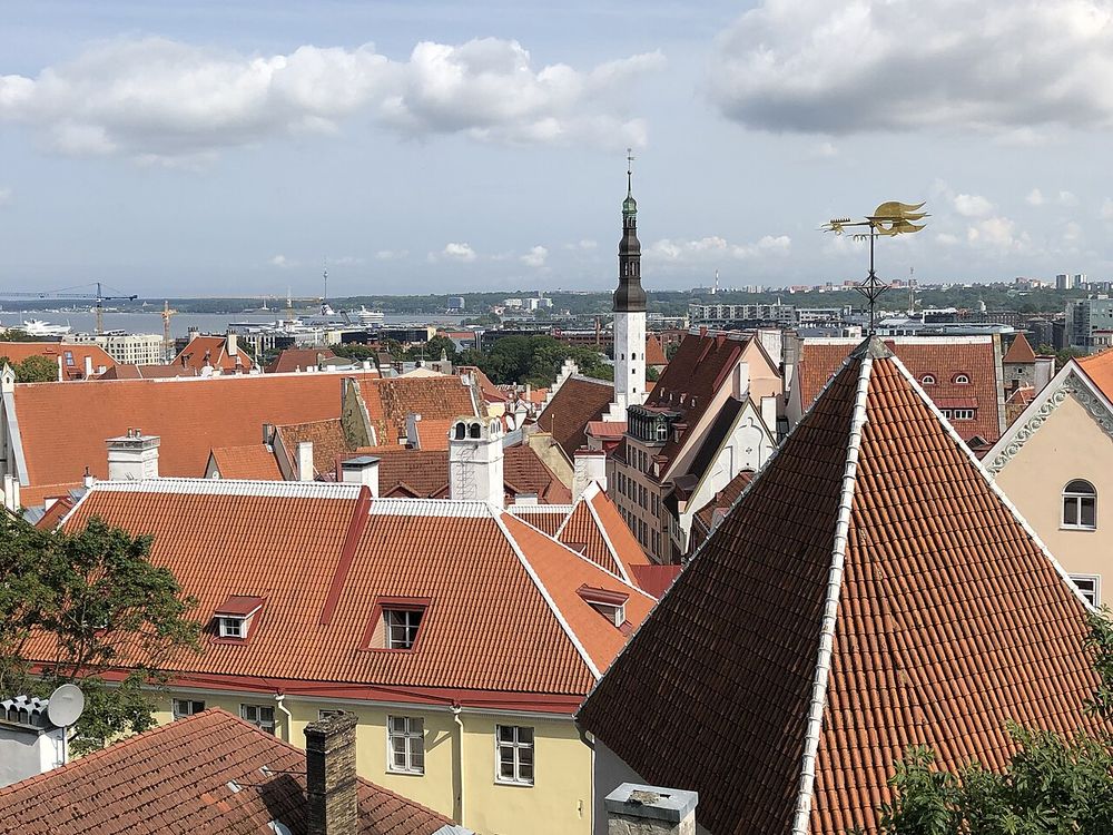 Los miradores de Toompea, Tallin