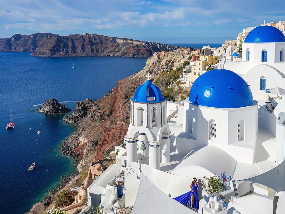 Oia, Santorini, Grècia