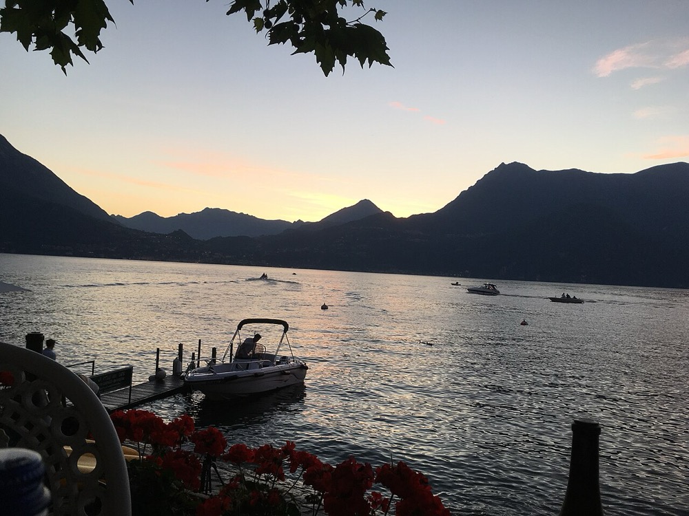 Lake Como, About an hour north by train